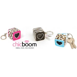 ChicBoom Keychain Speaker